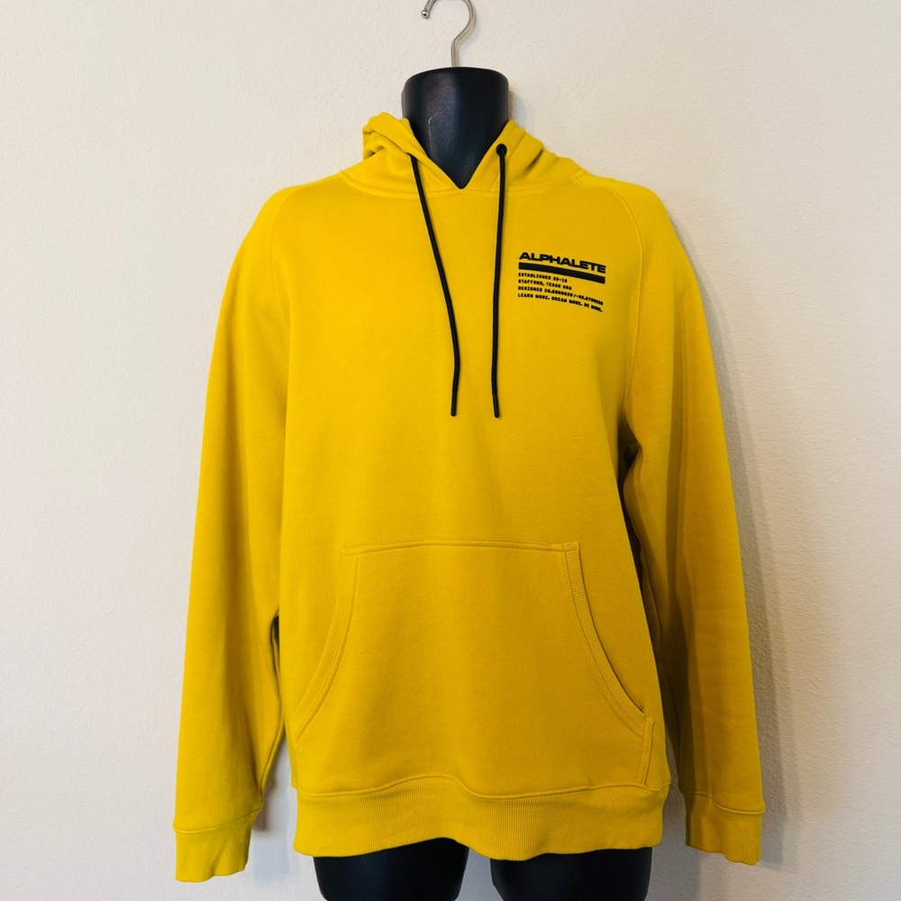 Alphalete Men’s 3D Coordinates Logo Hoodie